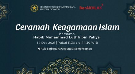 Ceramah Keagamaan Islam bersama Habib Muhammad Luthfi bin Yahya