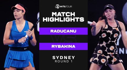 WTA Sydney 2022 | Highlights