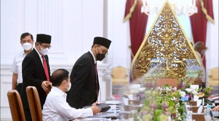 Presiden RI Joko Widodo Pada Rapat Terbatas Ibukota Nusantara 2022