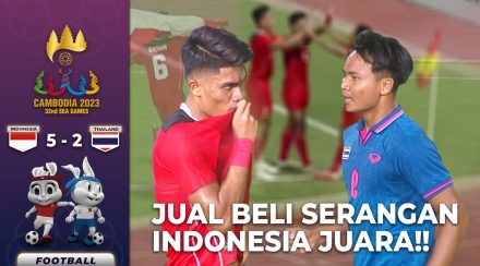 Indonesia Kembali Pukul Telak Thailand | 5-2